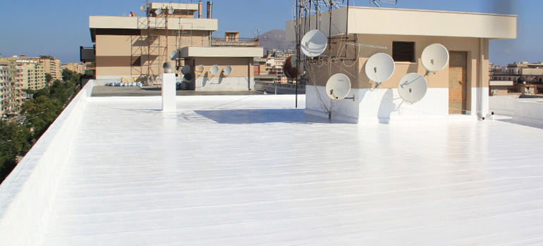 Impermeabilizzazione di un un terrazzo con resine poliuretaniche